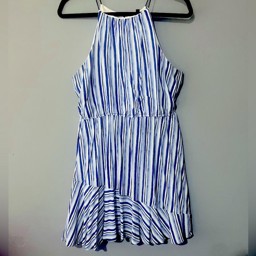 Beautiful SEQUIN  heart, DRESS with lines.